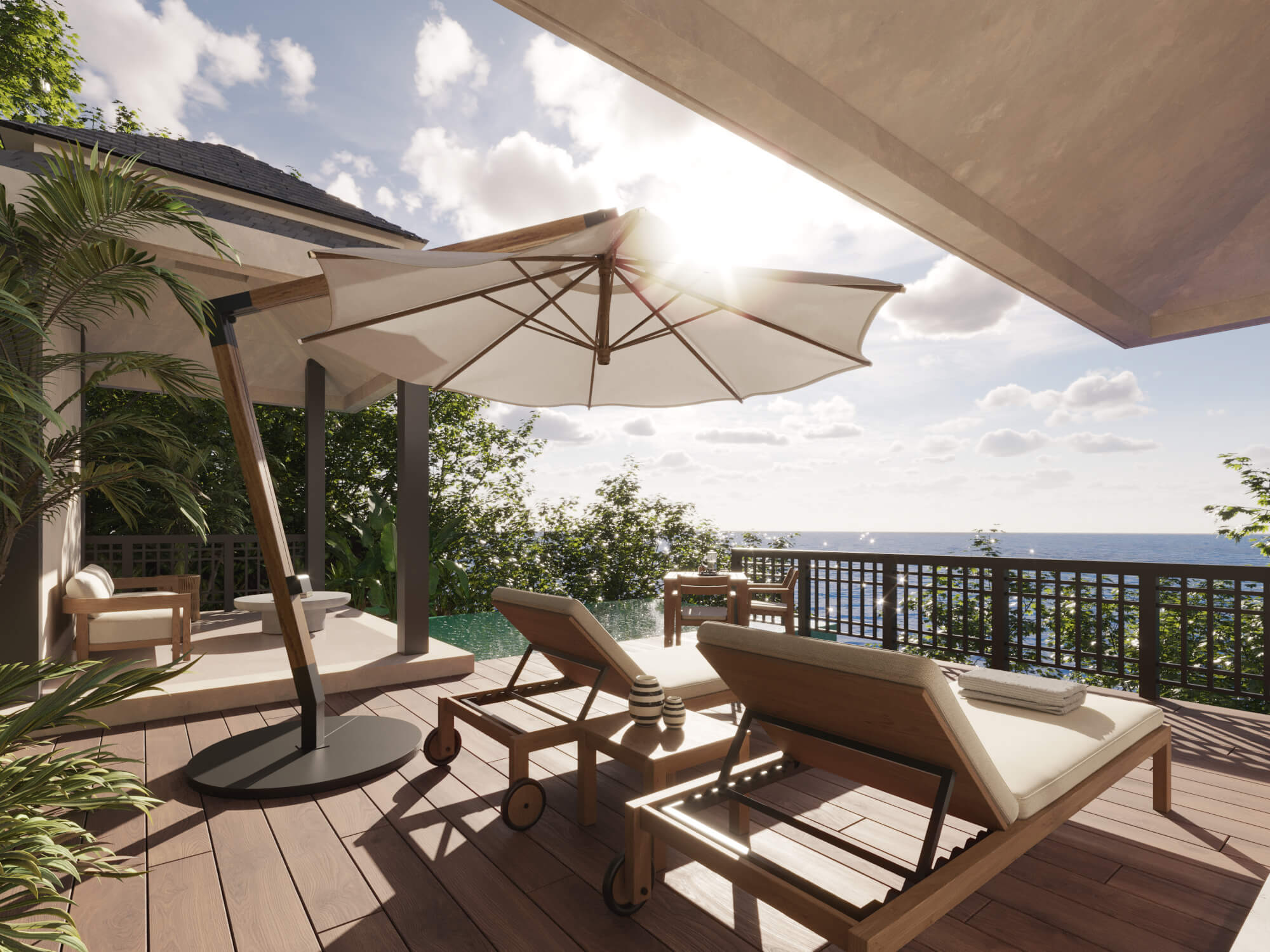 Banyan Tree Cabo Marques Private Pool Villa Terrace